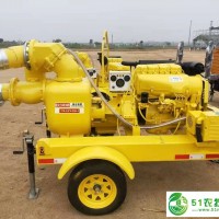 內(nèi)燃式1800立方柴油水泵一體機