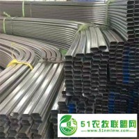 廠家**橢圓管骨架 熱鍍鋅橢圓管 大棚骨架折彎加工