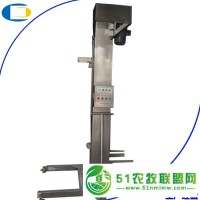 不銹鋼食品提升機(jī)垂直翻斗傾倒上料機(jī)垂直提升機(jī)自卸料提升機(jī)