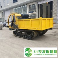 安捷 8噸履帶運(yùn)輸車 全地形山地履帶車 U型車廂混凝土運(yùn)輸車