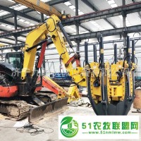 山東九麟帶土球鏟式挖樹機 喬木樹木清地移樹機挖坑機廠家
