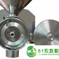 東營濟(jì)寧煙臺芝麻核桃大米黑米五谷雜糧不銹鋼磨粉機(jī)廠家**