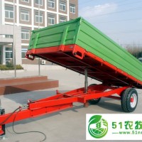 7C系列農(nóng)用拖車(chē)后斗 雙軸液壓自卸