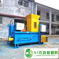 玉米稈打包機(jī) 全自動黃儲套袋打包機(jī) 秸稈壓塊機(jī)廠家
