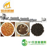 山東銘本 雙螺桿膨化機(jī)狗糧 貓糧寵物飼料 魚飼料 水產(chǎn)飼料雙螺桿膨化機(jī)生產(chǎn)線