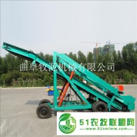 小型青儲玉米枯桿取料機 自走式青儲取料機