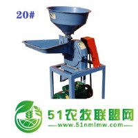 飼料粉碎機(jī)小型家用兩相電錘片齒爪自吸式玉米中藥雜糧磨粉打粉