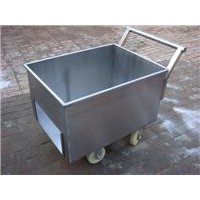 供應(yīng)不銹鋼貨車 運(yùn)料車 桶車 推車 天津永恒中天不銹鋼制品系列