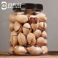 碧根果核桃散裝250g罐裝奶油味長(zhǎng)壽果山核桃干果零食堅(jiān)果仁批發(fā)