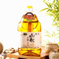 山歌小榨一級(jí)花生油 4L 古法工藝 小機(jī)器物理壓榨 食用油