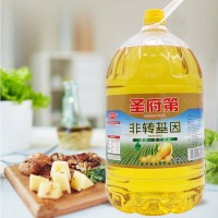 圣府第廠家直銷 食用油 10L*2帶紙箱 餐飲食堂非轉(zhuǎn)基因一級(jí)大豆油