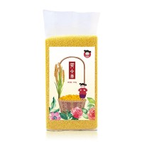 2019新小米朝陽(yáng)紅谷小米建平特產(chǎn)黃小米 廠家批發(fā) 400g/袋