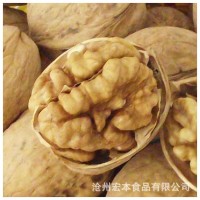 2022新疆阿克蘇原味薄皮核桃 手剝紙皮仁堅果 山貨500g裝