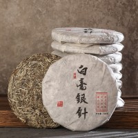【工廠店】福鼎白茶白毫銀針2015年300克白茶餅批發(fā)性價比高