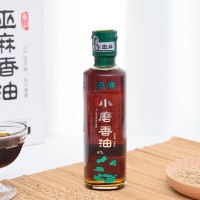 廠家現(xiàn)貨批發(fā)巫山260ml小磨香油黑芝麻香油涼拌菜調(diào)味油家用香油