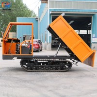 果園林地運輸拉木爬山虎履帶拖拉機 泥地河灘全地形履帶運輸車