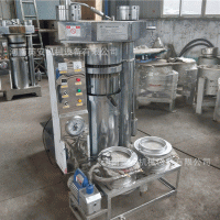立式不銹鋼芝麻榨油機 冷熱兩種壓榨方式 出油率高的液壓榨油機