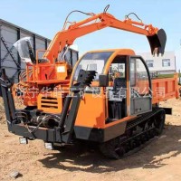 四不像隨車挖機(jī) 挖土挖沙運(yùn)輸用車 四不像多功能隨車挖