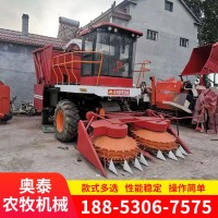 輪式圓盤青儲(chǔ)機(jī)玉米秸稈粉碎青儲(chǔ)機(jī)秸稈粉碎青飼料收割機(jī)