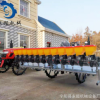 【水稻直播機】雜交水稻旱稻播種機多行拖拉機帶多行可選可施肥