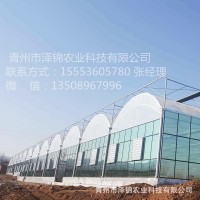 加工定制紋絡式玻璃溫室 智能玻璃溫室 溫室餐廳 溫室景觀搭建