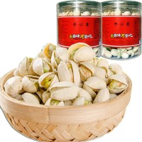 開心果凈重150g 200g 500g原味新貨批發(fā)罐裝堅果休閑零食一件代發(fā)