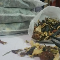 中藥材洗頭包洗發(fā)包洗頭粉中藥材洗頭袋 側(cè)柏葉桑葉苦丁