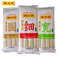 陳克明面條 圓掛面/細(xì)掛面/寬掛面 800g*1包 三種條形 三種口感