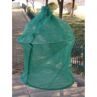 螃蟹養(yǎng)籠 龍蝦養(yǎng)籠 折疊加厚網(wǎng) 圓形折疊 七絞養(yǎng)魚吊籠 75