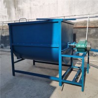 加工洗衣粉攪拌機 顆粒料混合機 水泥粉臥式拌料機