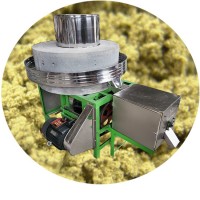 養(yǎng)生艾條艾草加工電動石磨豆腐豆?jié){電動石磨芝麻醬石磨機(jī)