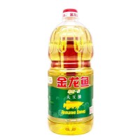 【品牌】正品金龍魚大豆油5L一級(jí)花生油桶裝色拉油食用油批發(fā)1.8L