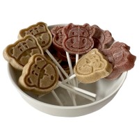 卡通山楂棒棒糖散裝兒童零食辦公室休閑食品 山楂棒棒糖整箱批發(fā)