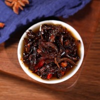 云南特產(chǎn)即食油雞樅菌 牛肝菌松茸菌辣味休閑小吃500g罐裝批發(fā)