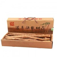 40公分新鮮壚土山藥5斤禮盒裝河南溫縣鐵棍山藥懷山藥河南特產