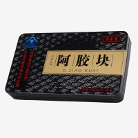 山東廠家藍(lán)帽阿膠片驢皮阿膠塊純阿膠糕原料阿膠原塊120g代發(fā)批發(fā)