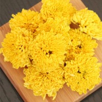 婺源皇菊新花散裝批發(fā) 一朵一杯大徽州黃菊 金絲皇菊散貨瓶裝貢菊