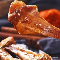三利和鴨翅根香辣黑鴨味烤翅根醬鹵味熟食開袋即食零食休閑小吃