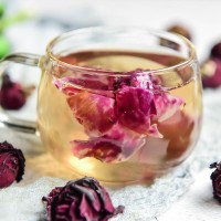 約400朵500g云南墨紅玫瑰花冠大朵凍干瓣另售法國(guó)食用花草茶