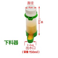 鳥(niǎo)用下料器/鸚鵡鳥(niǎo)自動(dòng)喂食器/食槽/加食器/寵物用/養(yǎng)鳥(niǎo)用品用具