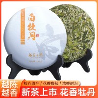 福鼎白茶餅新茶白牡丹網(wǎng)紅直播帶貨一件代發(fā)300克藥香廠家批發(fā)