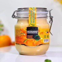 俄羅斯蜂蜜沙棘蜜果蜜原裝進(jìn)口1000克裝捕熊卡扣蜜營養(yǎng)特產(chǎn)包郵