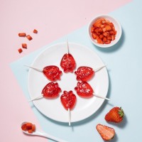 廠源直發(fā) 水果軟糖草莓火龍果香橙山楂六物梨膏無(wú)蔗糖 一罐五口味