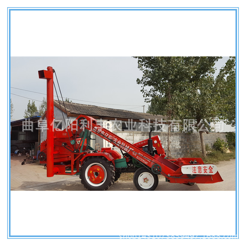 全自動自走式玉米脫粒機