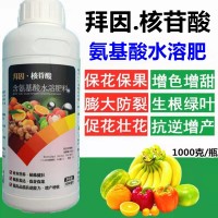 核苷酸含氨基酸水溶肥1000克果樹蔬菜花卉抗病?；ū９ㄓ萌~面肥