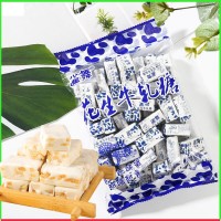 花生牛軋?zhí)枪B(niǎo)結(jié)糖500克婚慶喜糖牛扎糖年貨節(jié)休閑零食袋裝批發(fā)