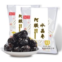 阿膠棗獨(dú)立小包裝批發(fā)無核直播貨源東阿100克啊膠棗休閑食品混批