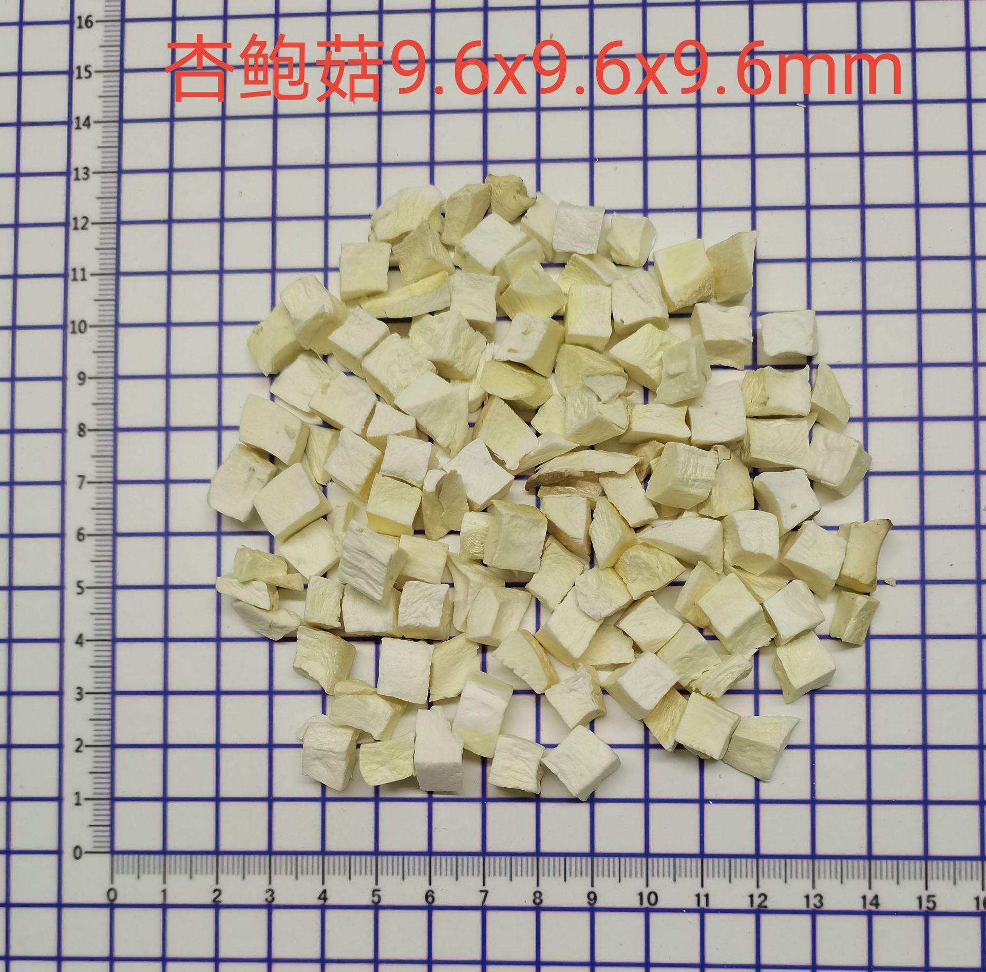 雙孢菇9.6x9.6x9.6mm