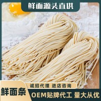 鮮堿水面武漢熱干面堿水面拉面濕面半干鮮面干拌面炒面掛面條批發(fā)