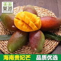 產地貨源海南貴妃芒5斤裝整箱新鮮芒果 貴妃海南水果批發(fā)非臺芒